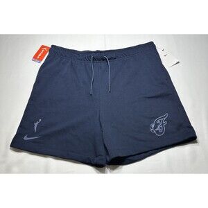 Indiana Fever Nike WNBA Women's Basketball Sweat Shorts Loose Fit Navy NWT New